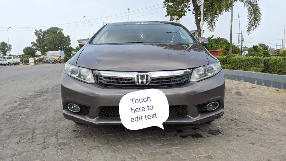 Honda Civic 2013 for Sale in Lahore Image-1