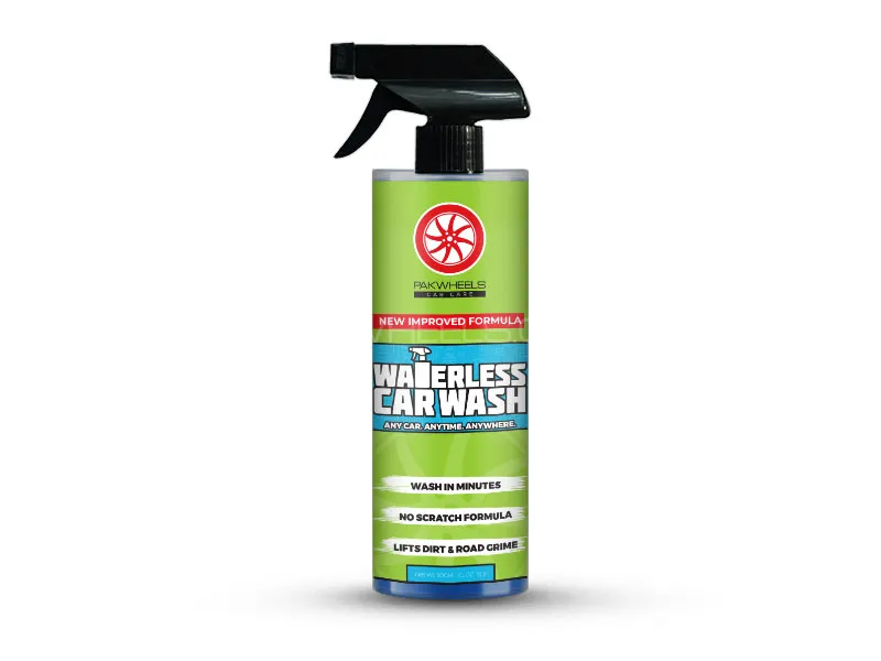 PakWheels Waterless Car Wash | Easy Spray & Wipe Formula Image-1