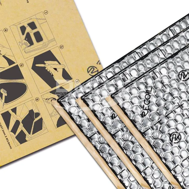 Recoil Damping Sheet 2.2 mm Soundproofing for All Cars Image-1