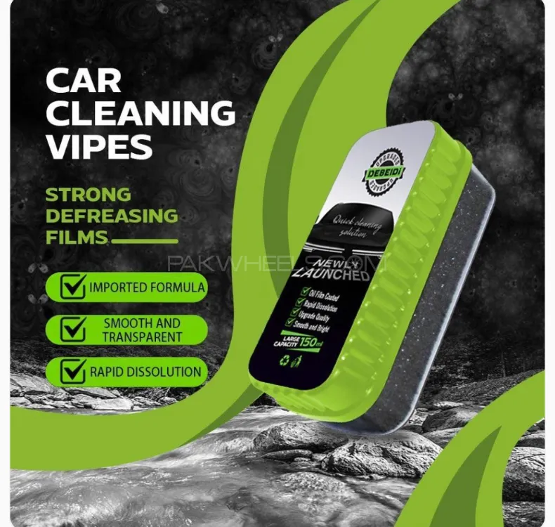 3 Pcs Weather Resistant Car Polish | Anti-Fog & Water Repellent Glass Coating for Windshields Image-1
