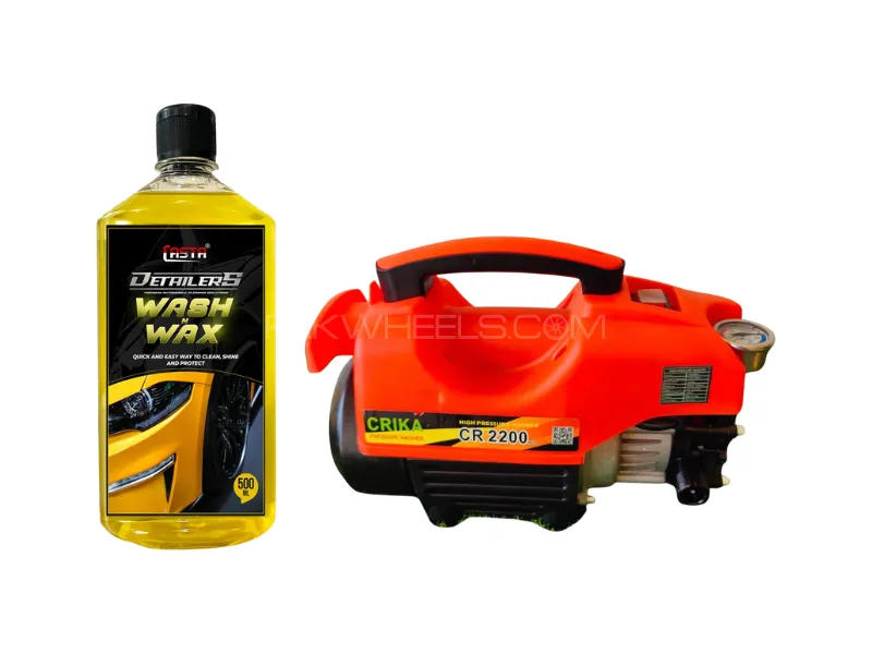 Cricka CR2200 High Pressure Washer – 220V | Free 500ML Shampoo Image-1