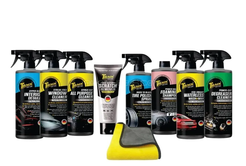 Track Car Care 9 in 1 Kit-Maintain Every Detail  Image-1