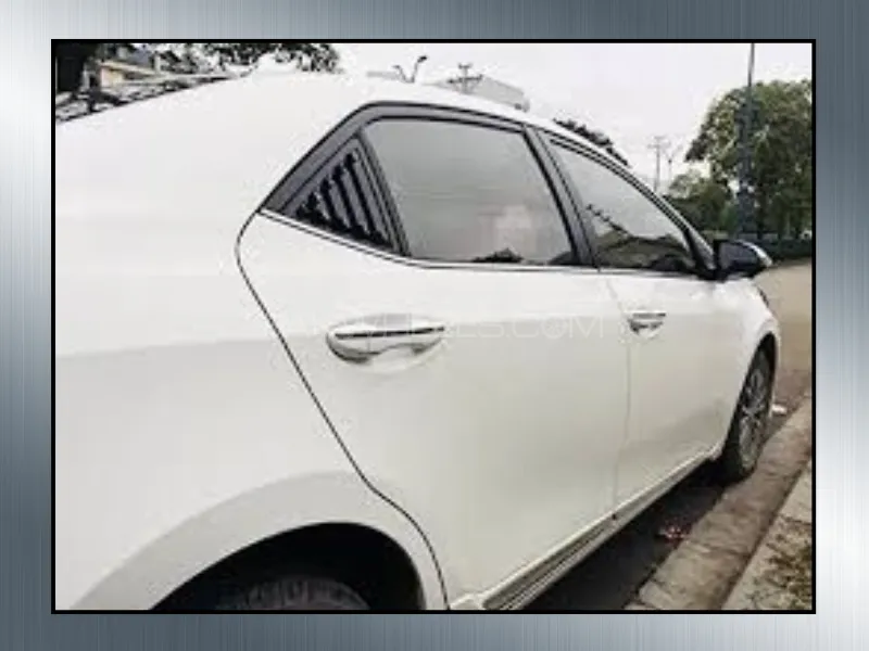 Toyota Corolla 2014-2025 | Quarter Window Louvers | OEM Quality |Tape Fitting | Black-1Pair Toyota Corolla 2014-2025 | Quarter Window Louvers | OEM Quality |Tape Fitting | Black-1Pair Image-2