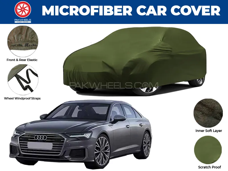 Audi A6  2019-2025 | Water Repellent and Anti Scratch Microfiber Car Top Cover Image-1