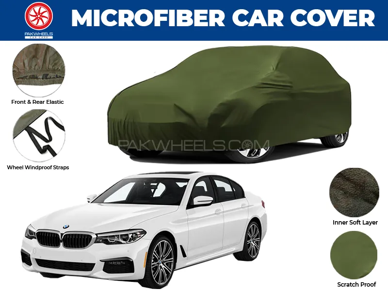 BMW 520/530 2018-2025 | Water Repellent and Anti Scratch Microfiber Car Top Cover Image-1