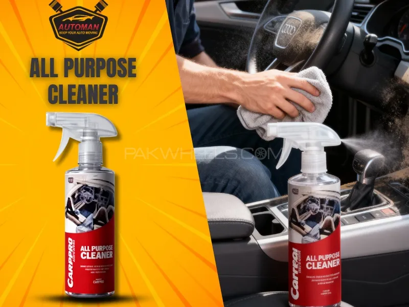 Carrera All Purpose Cleaner 500ml with Microfiber Cloth – AutoManPK Image-1