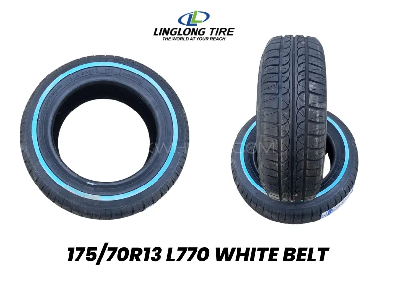 LINGLONG TIRE 175/70R13 L770 WHITE BELT Image-1