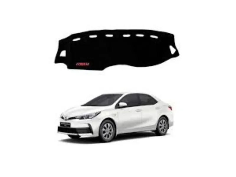 Toyota Corolla 2018 2025 Car Dashboard Cover Velvet Furr Geniune Original Quality And Size Long Last Image-1