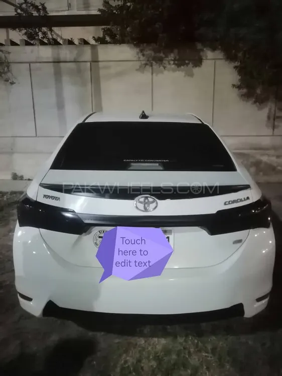 Toyota Corolla 2017 for Sale in Karachi Image-1