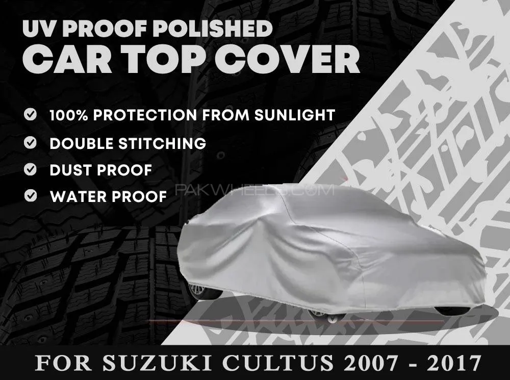 Suzuki Cultus 2007 - 2016 Top Cover | UV Protection Coated | Water Proof | Dust Proof Image-1