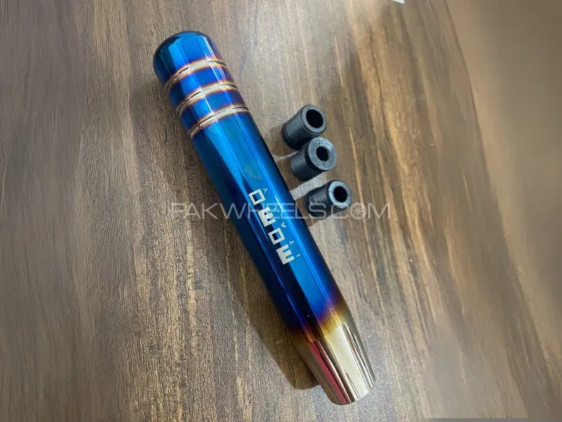 Universal 12cm Multi Color Gear Shift Knob Shifter Lever Head Burnt Blue Style Aluminum Universal 12cm Multi Color Gear Shift Knob Shifter Lever Head Burnt Blue Style Aluminum Image-2