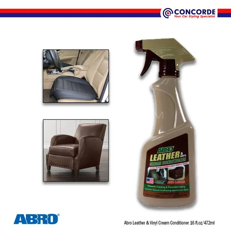 ABRO Leather Cream Conditioner - 472 ml-MADE IN USA  ABRO Leather Cream Conditioner - 472 ml-MADE IN USA  Image-3