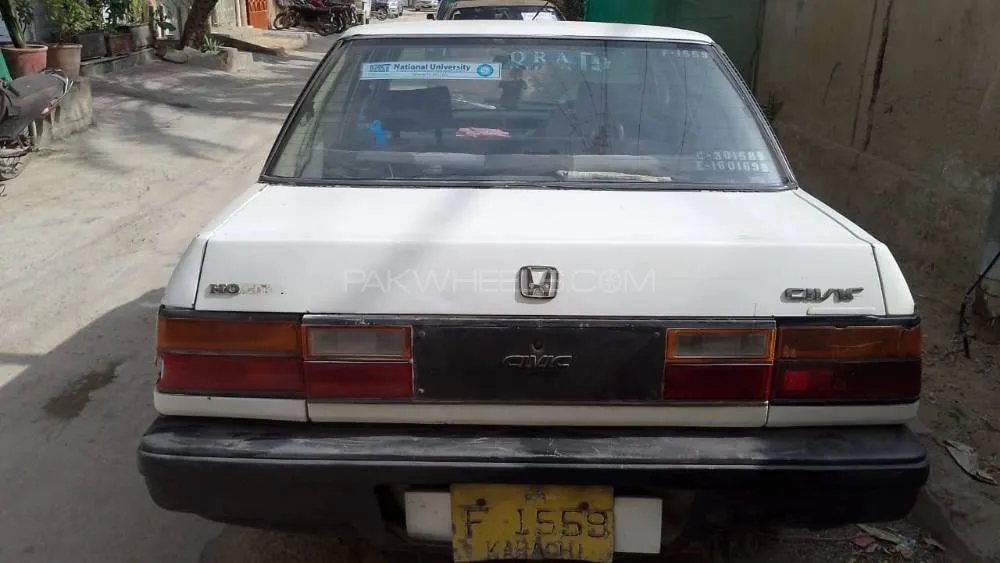 Honda Civic 1987 for Sale in Karachi Honda Civic 1987 for Sale in Karachi Image-2