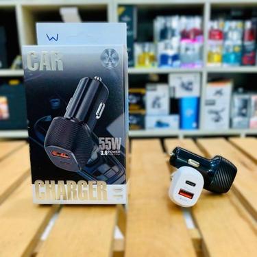 55 W 3.0A Dual USB Car Charger QC3.0 Fast Charging PD Phone Charger 55 W 3.0A Dual USB Car Charger QC3.0 Fast Charging PD Phone Charger