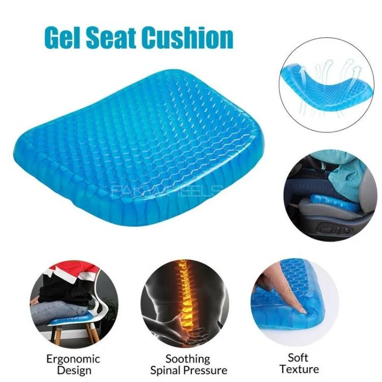 Non Slip Gel Seat Chair Cushion Egg Seat Non Slip Gel Seat Chair Cushion Egg Seat Image-1