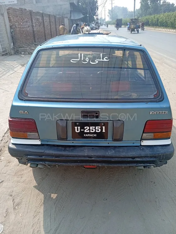 Suzuki Khyber 1995 for Sale in Faisalabad Suzuki Khyber 1995 for Sale in Faisalabad Image-1