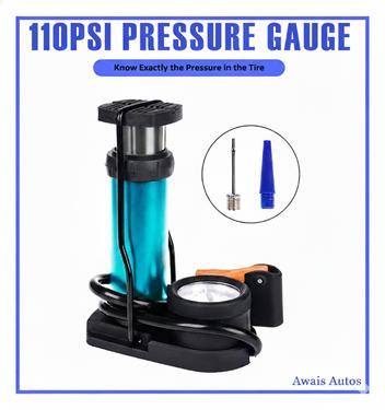 Durable 3 Pcs Tire Pump Set | Essential Vehicle Tool Kit | Portable Air Inflation Set Durable 3 Pcs Tire Pump Set | Essential Vehicle Tool Kit | Portable Air Inflation Set