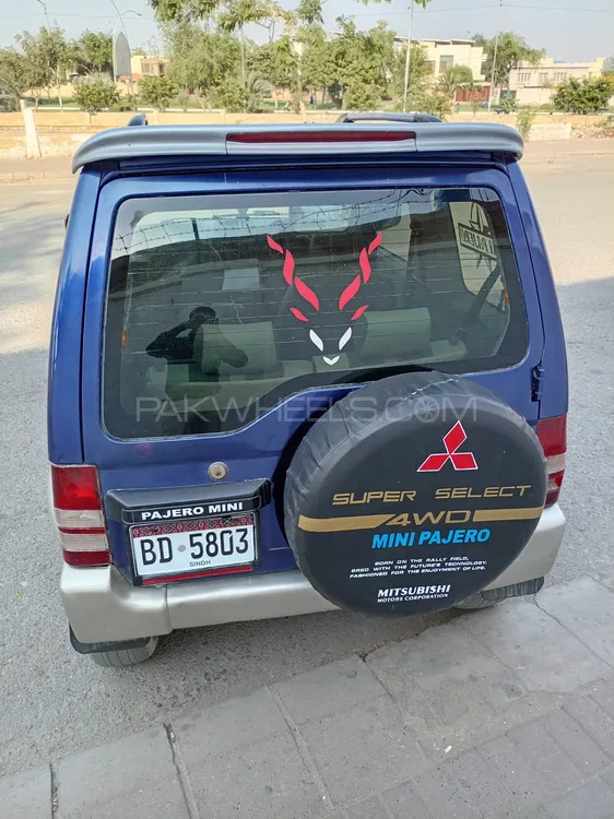 مٹسوبیشی پجیرو منی 1998 for Sale in کراچی مٹسوبیشی پجیرو منی 1998 for Sale in کراچی Image-4