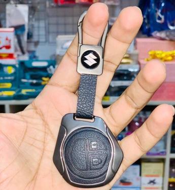 Suzuki Alto/Wagon-R/Cultus/Ciaz/Swift Car Key Fob Case Cover - With Metal Shell 2 Button 2009-2014  Suzuki Alto/Wagon-R/Cultus/Ciaz/Swift Car Key Fob Case Cover - With Metal Shell 2 Button 2009-2014