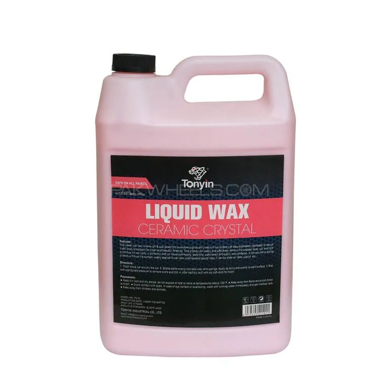 CERAMIC CRYSTAL LIQUID WAX -Gallon 4L CERAMIC CRYSTAL LIQUID WAX -Gallon 4L Image-2