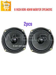 1/2Pcs 6-Inch TPL-1640 Car Door Speakers | 80W | 4 Ohms | Clear Sound & Deep Bass Image-1