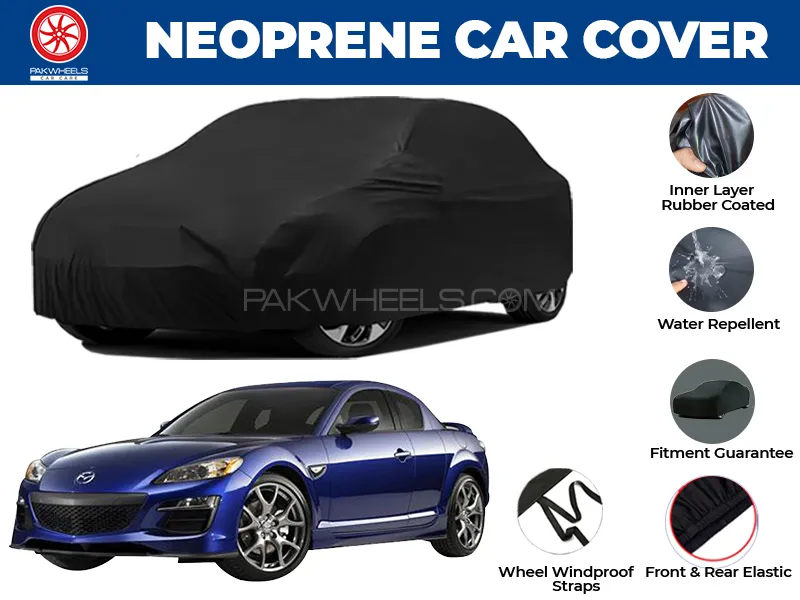 Mazda RX8  2003-2012 | Water Repellent Neoprene Car Cover Image-1