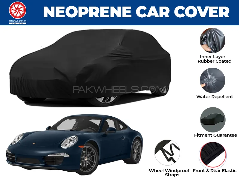 Porsche 911 2012-2018 | Water Repellent Neoprene Car Cover Image-1
