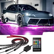 Universal Car Under Glow Light | LED Chassis Strip | Multi-Color Ambient Lighting Image-1