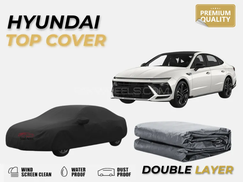 Hyundai Sonata N Line Double Layer Top Cover | Waterproof & UV Shield Image-1
