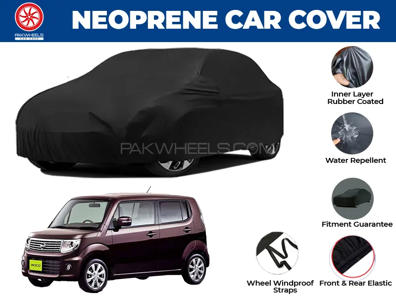 Nissan Moco 2011-2018 | Water Repellent Neoprene Car Cover Image-1