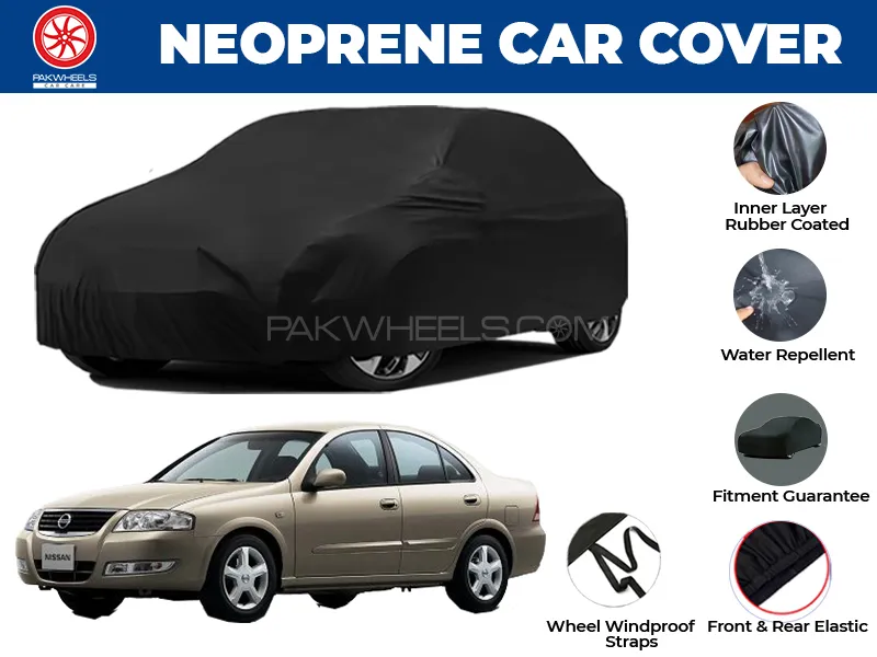Nissan Sunny 2005-2010 | Water Repellent Neoprene Car Cover Image-1