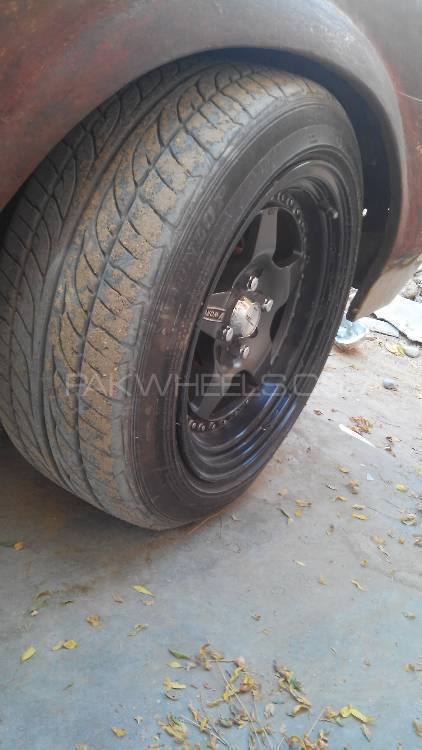 Work rims Dunlop tires Image-1