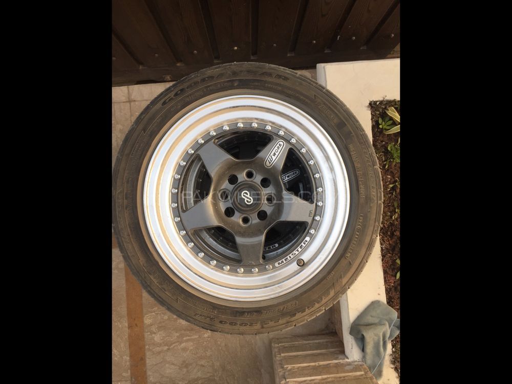 Work Meister 15" with tires Image-1