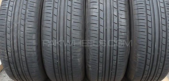 145/70r12 Yokohama tyres set  supreme condition imported used no fault Image-1