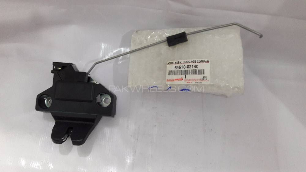 Buy Trunk Lock Toyota Genuine Corolla 2008 2013 MC in Pakistan PakWheels