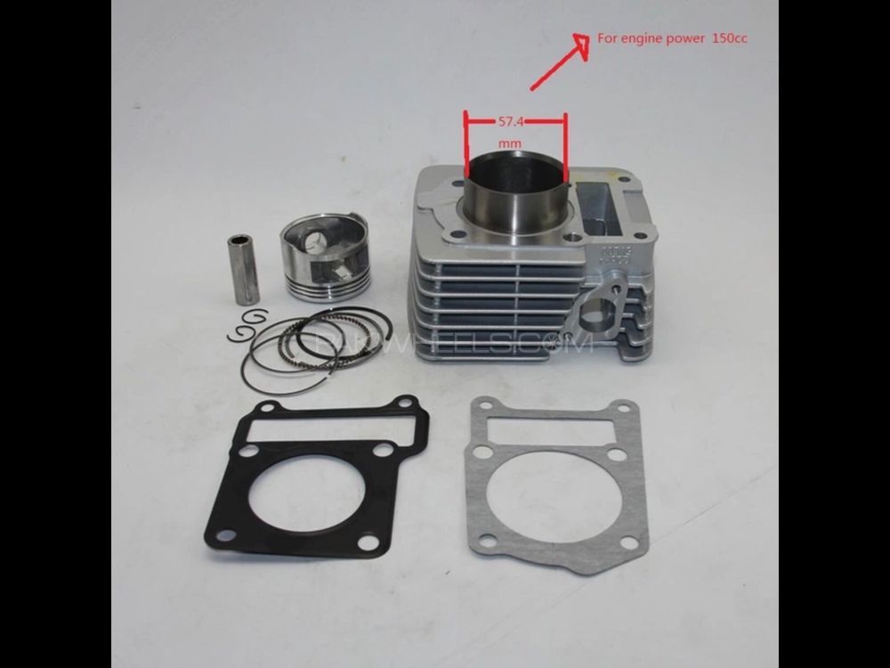 yamaha ybr 125g cylinder upgrade to 150cc with 5 plates clutchbox Image-1