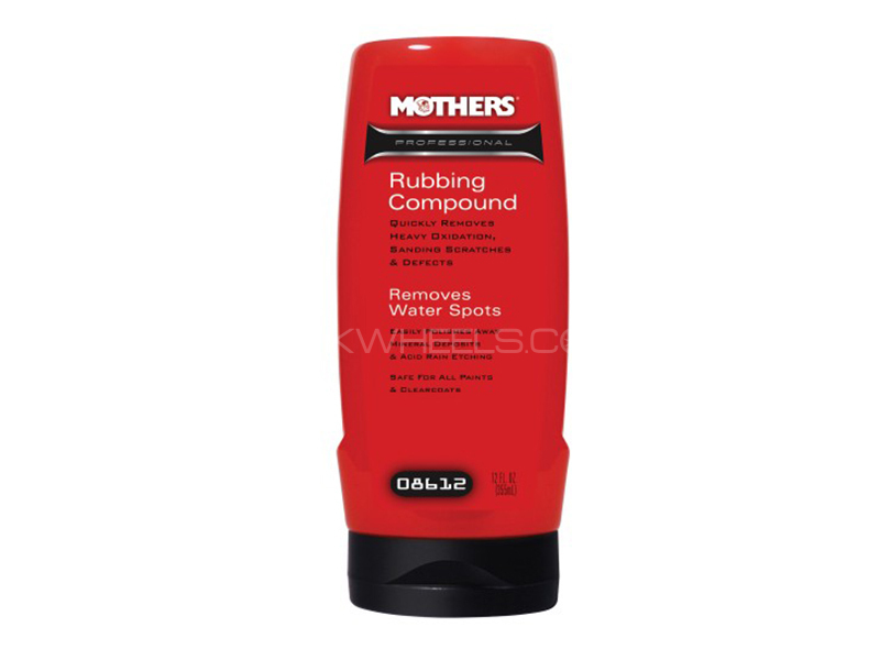 MOTHERS Professional Rubbing Compound - 12Oz Image-1