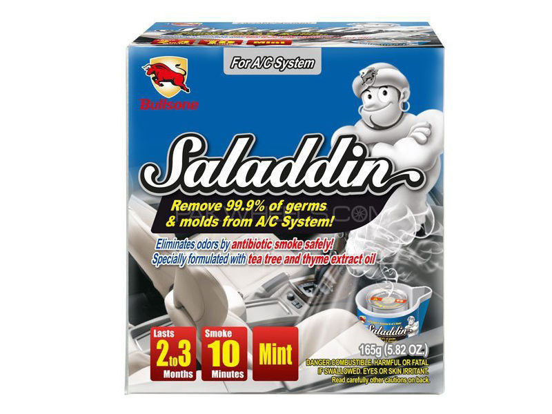 Bullsone Saladdin Car Fumigation Deodorizer For AC System - Mint Image-1