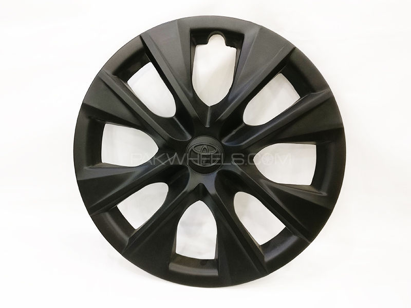  X8 Wheels Cover Corolla 15" Black - DB 2015 Image-1