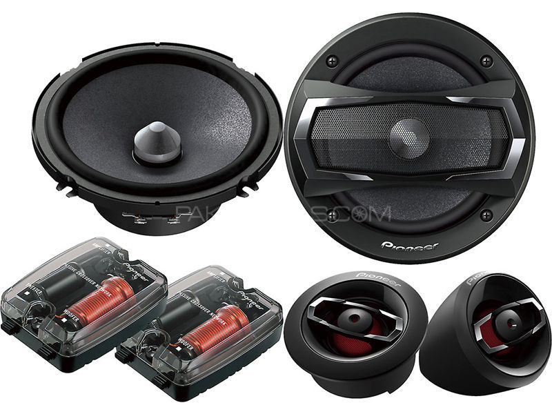 Pioneer TS-A1605C 6-1/2" Component Speaker Package (6-3/4" Compatible) Image-1