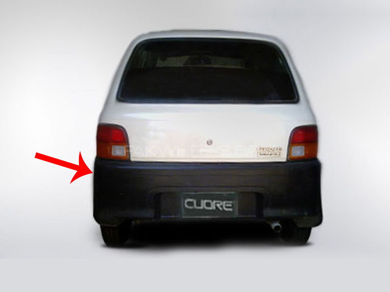 Daihatsu Cuore Rear Bumper Genuine Image-1