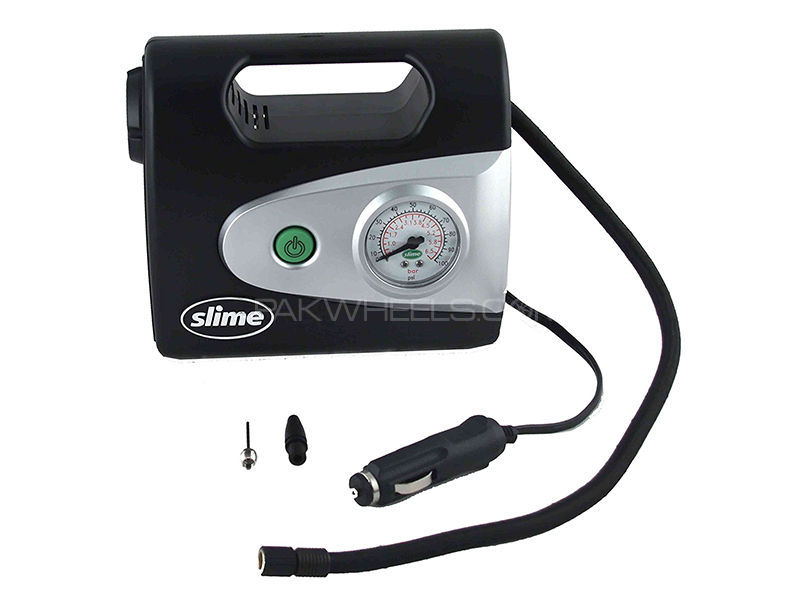 Slime Tire Inflator With LED Light Image-1