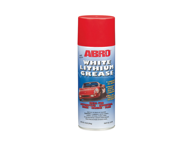 ABRO White Lithium Grease Spray -284 gm Image-1