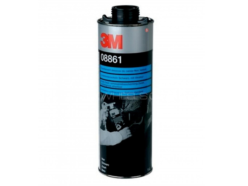 3M Underbody Coating Spray Black - 1 Litre - 8861 Image-1