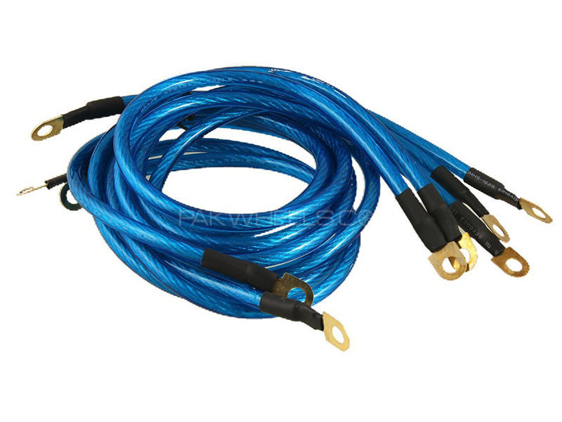 Universal HKS Ground Wire - Blue Image-1