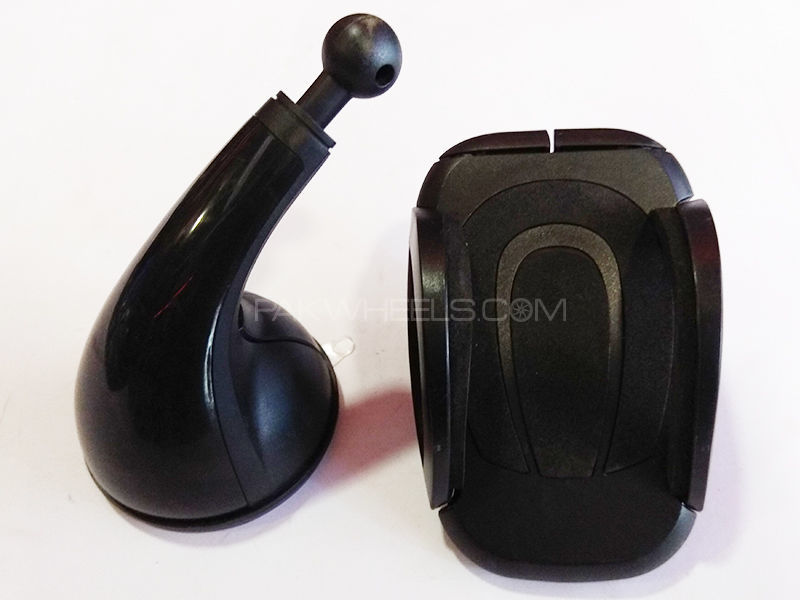 Mobile Holder Stand - Black Image-1