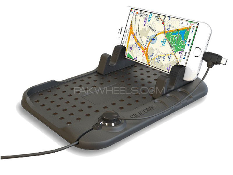 Non Slip Car Charger Stand Image-1