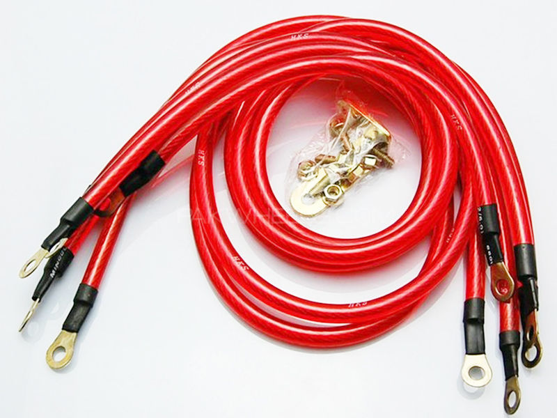 Universal HKS Ground Wire - Red Image-1