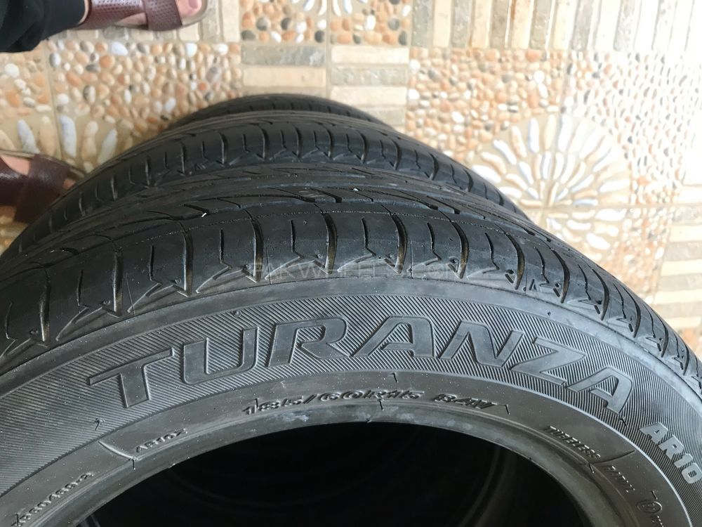 Bridgestone 185/60/15 swift tires Image-1