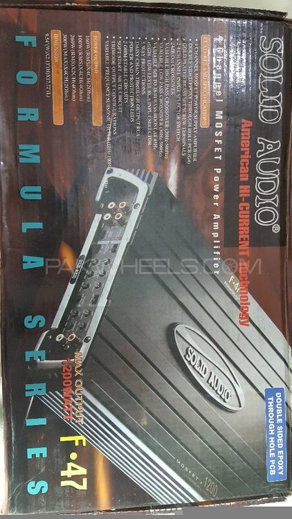 Solid Audio F-47 Original Amplifier Box Pack Image-1